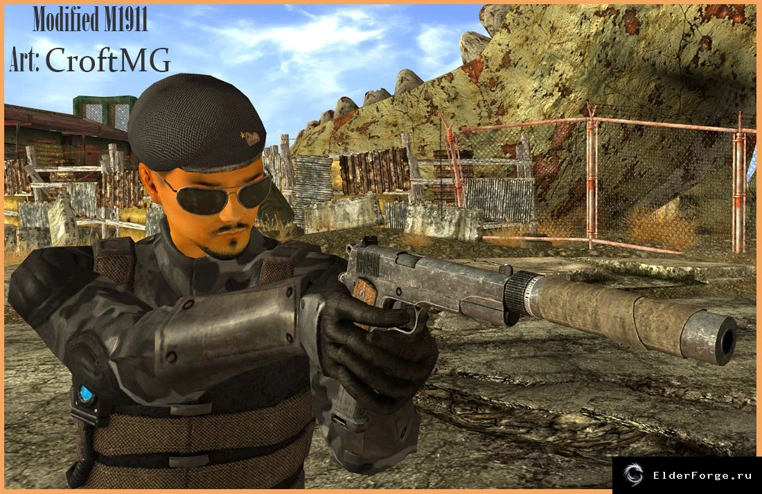 Обложка мода: Modified M1911: Улучшенный пистолет для Fallout: New Vegas