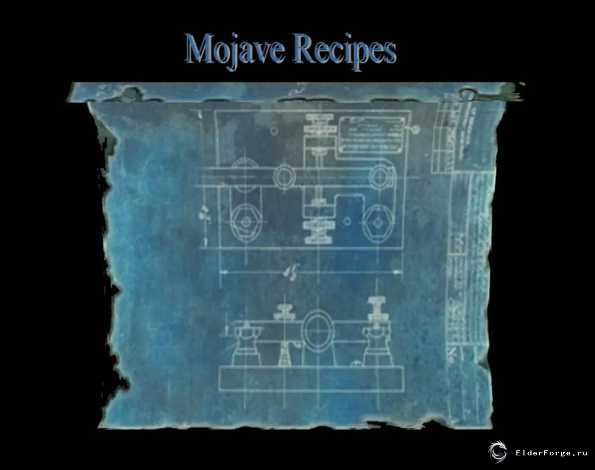 Обложка мода: Mojave Recipes: Новые самодельные оружие и торговец в FNV
