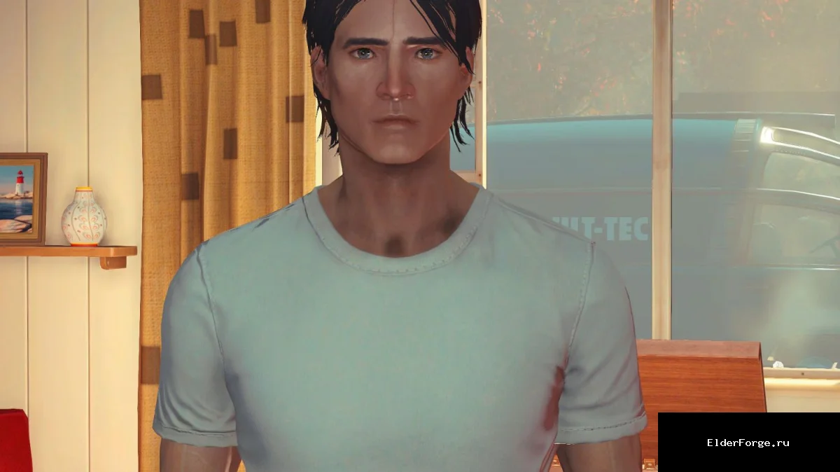 Обложка мода: Молодые текстуры лица для мужских персонажей в Fallout 4