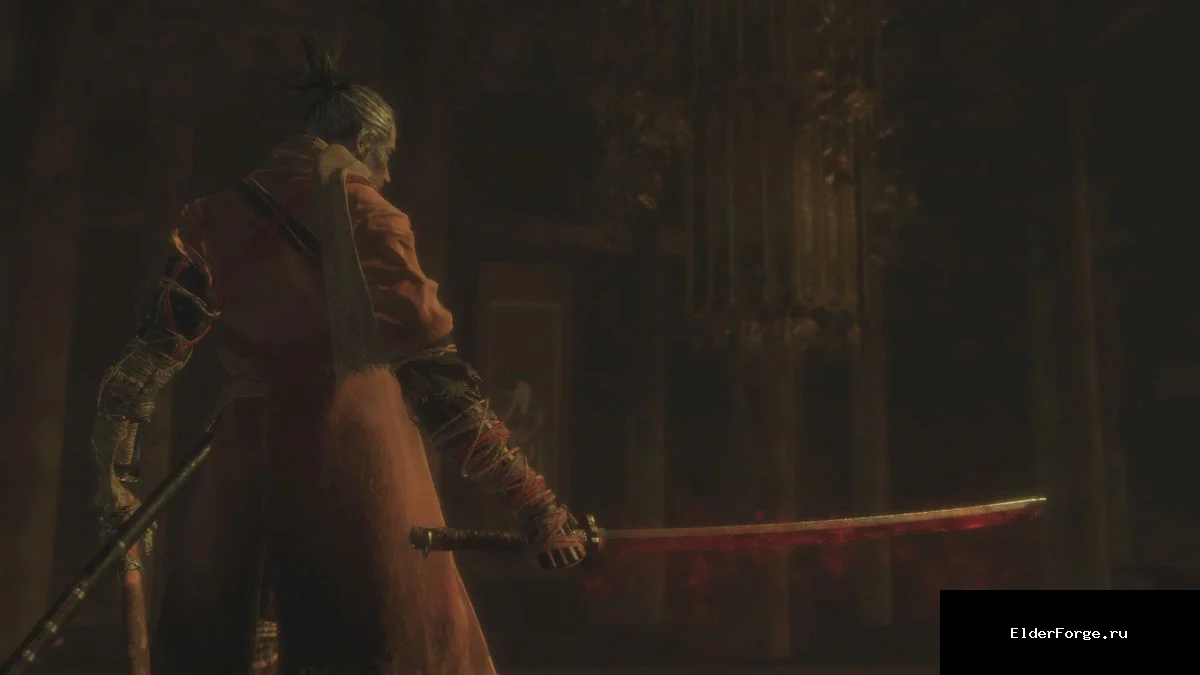 Обложка мода: Mortal Blade LE — Клинок бессмертных из Sekiro с умением «Удар бессмертных» для Skyrim LE