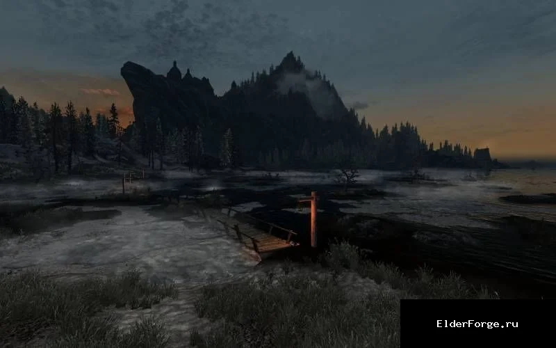 Обложка мода: Мосты Северных Болот для Skyrim SE‑AE: удобные переходы к Виндстаду