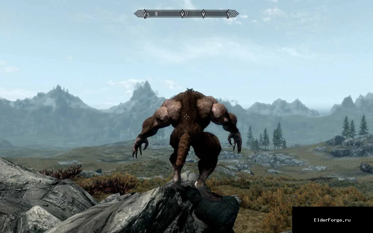 Обложка мода: Мускулистые Оборотни – усиленные модели вампиров в Skyrim Legendary Edition
