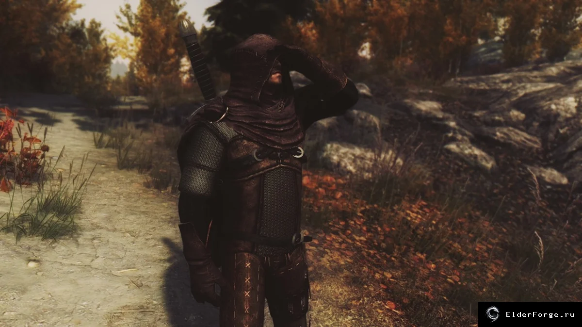 Обложка мода: Мужская броня Северного следопыта – новый набор для Skyrim LE