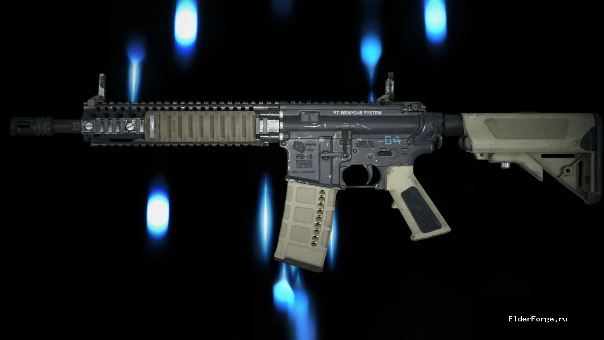 Обложка мода: MWM4 – современный M4A1 из Modern Warfare 2019 для Fallout 4
