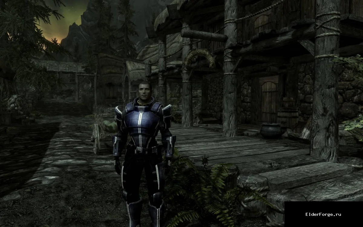 Обложка мода: Набор брони из Mass Effect 3 для Skyrim Legendary Edition