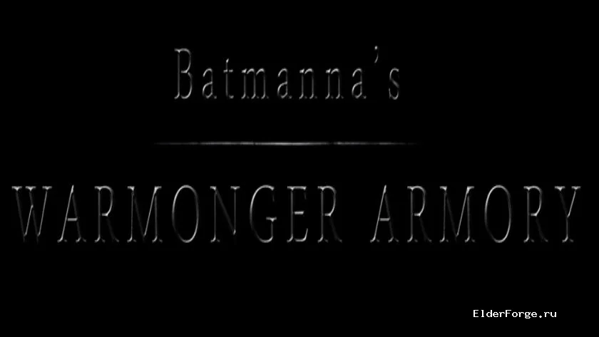 Обложка мода: Набор доспехов Воина — Warmonger Armory LE