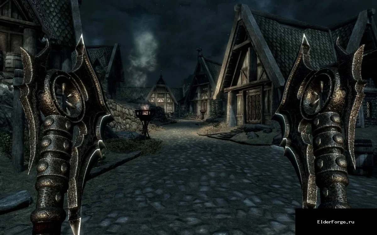 Обложка мода: Набор топоров Лилит для Skyrim Legendary Edition – разнообразие размеров и форм