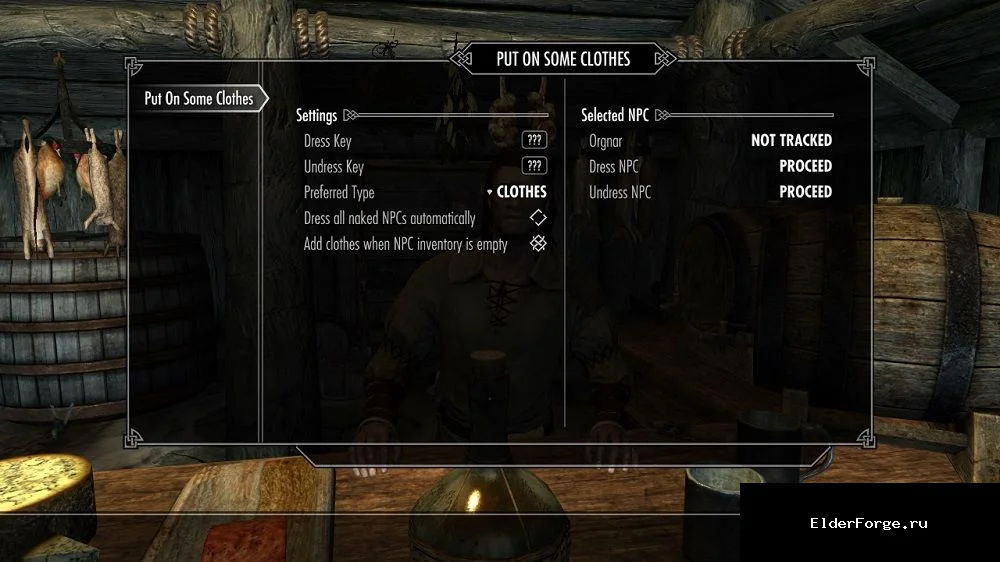 Обложка мода: Надень любую одежду – быстрый переодеватель NPC для Skyrim Legendary Edition