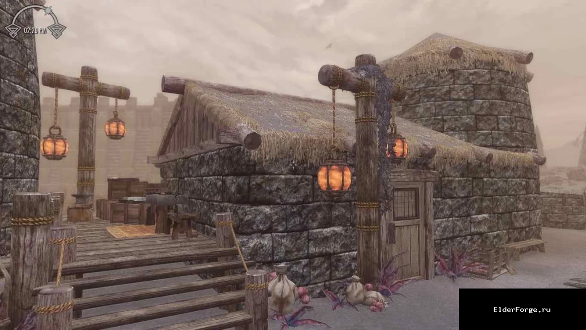 Обложка мода: Намму Оад — Дворфийский дом для Skyrim LE с детскими кроватями