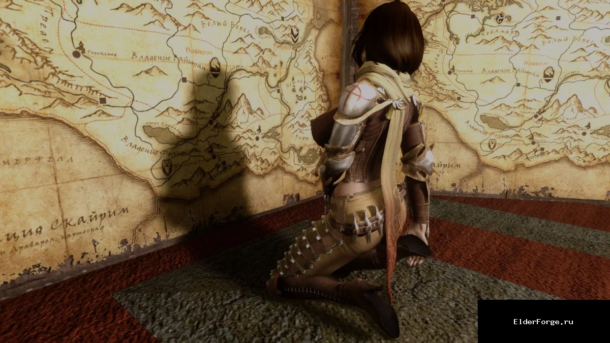Обложка мода: Наряды рейнджера из Black Desert Online для Skyrim LE – два комплекта лёгкой брони