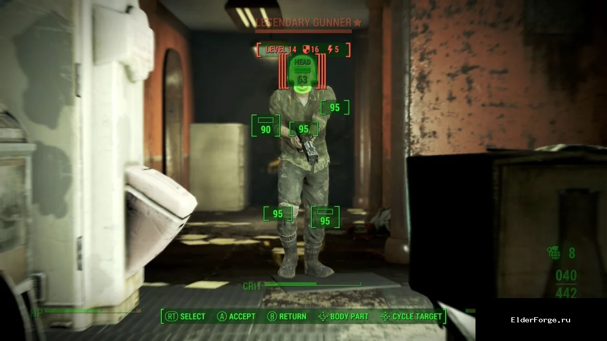 Обложка мода: Настройка частоты появления легендарных противников в Fallout 4