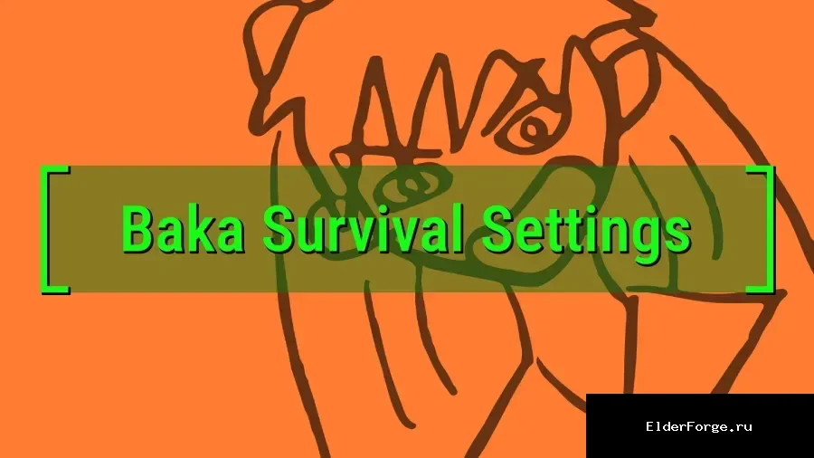 Обложка мода: Настройки выживания для Fallout 4 от Baka – полная кастомизация