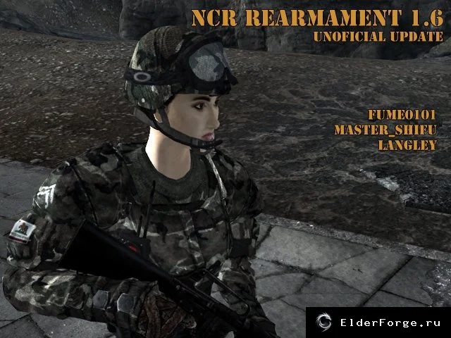 Обложка мода: NCR Rearmament 1.6.1: Обновленная версия для FNV