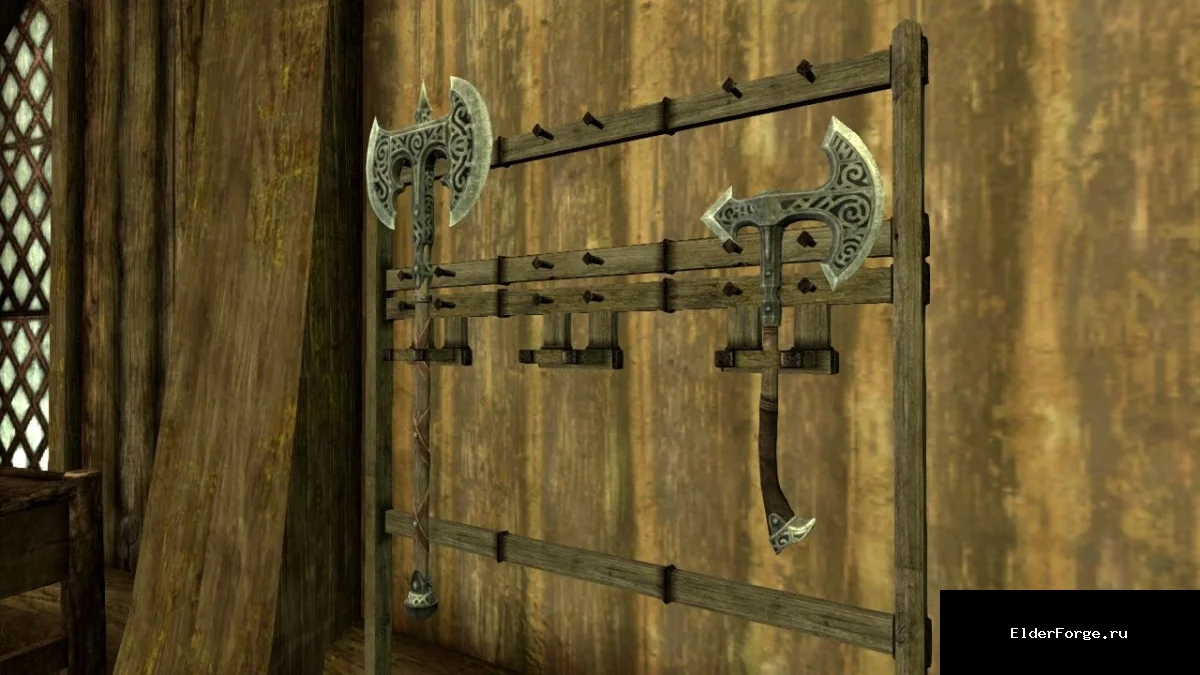 Обложка мода: Небесное оружие в Йоррваскре – уникальный плагин для Skyrim LE