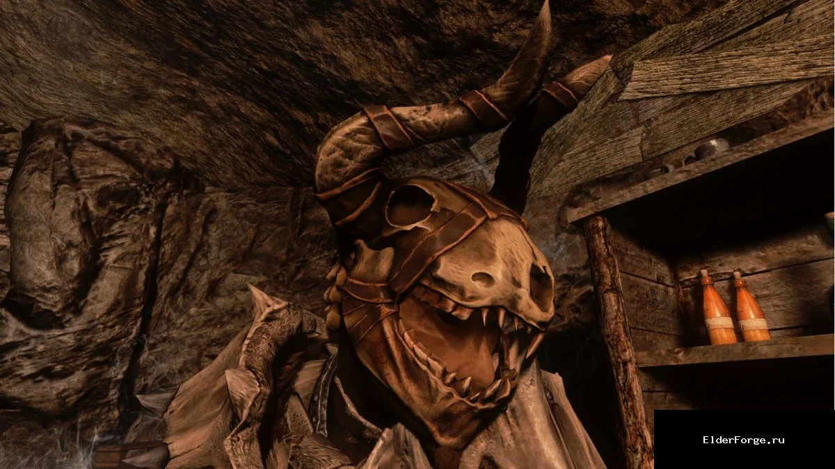 Обложка мода: Nedhegoth The Butcher – новый квест и набор босмерского оружия для Skyrim LE