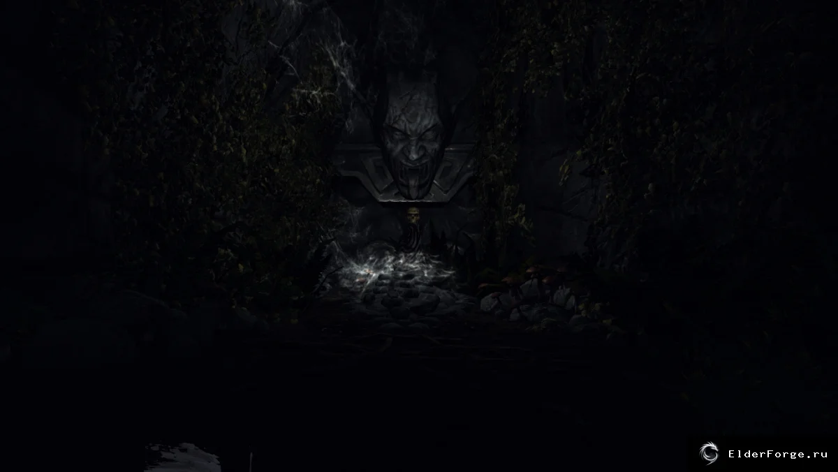 Обложка мода: Некрозим — мощный двуручный меч для Skyrim LE
