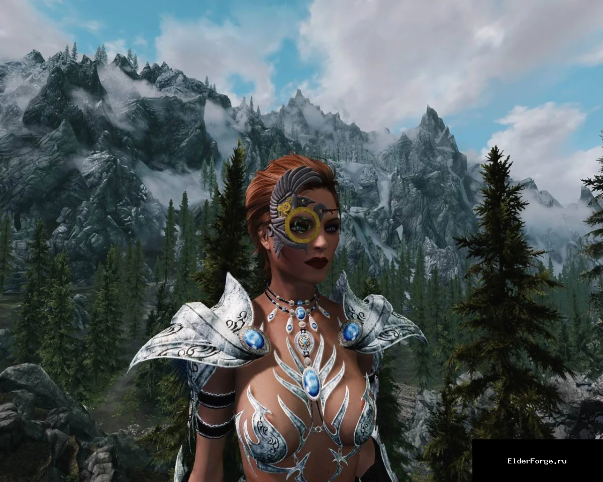 Обложка мода: Night Hawk Eye – ночное видение в диадеме для Skyrim LE