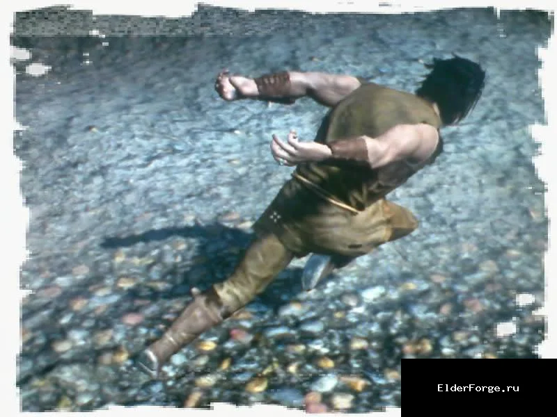 Обложка мода: Ниндзя‑спринт: анимация быстрого бега для Skyrim Legendary Edition
