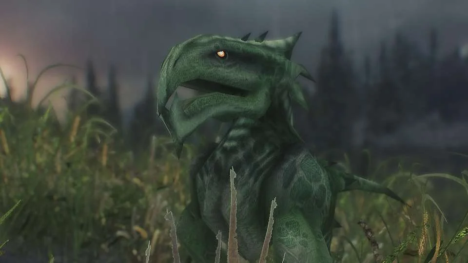 Обложка мода: Nixy the Nix‑Hound — автономный компаньон для Skyrim LE