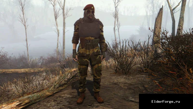 Обложка мода: НКР: Набор патрульного и бойца — новая броня для Fallout 4