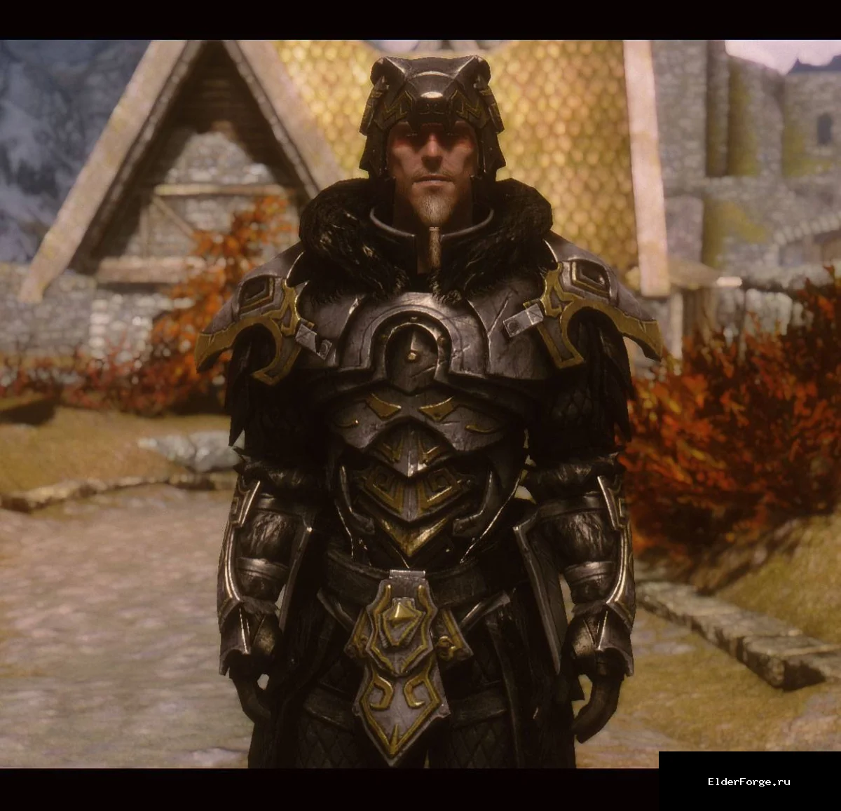 Обложка мода: Нордские доспехи рыцаря в HD для Skyrim LE – детальная броня с крафтом