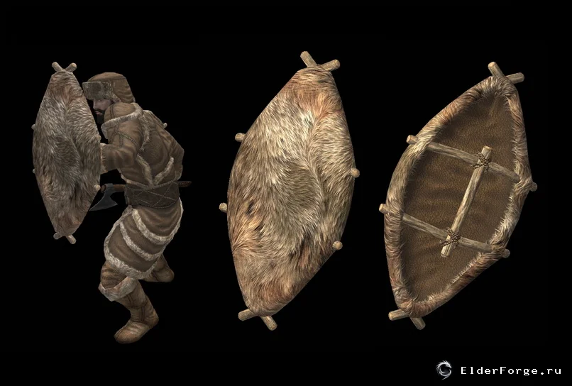 Обложка мода: Нордские меховые доспехи – оригинальная броня для Skyrim LE