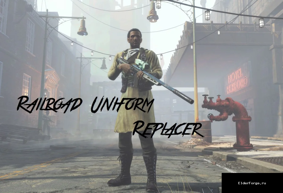 Обложка мода: Новая униформа подземки в Fallout 4 – два стиля с и без головных уборов