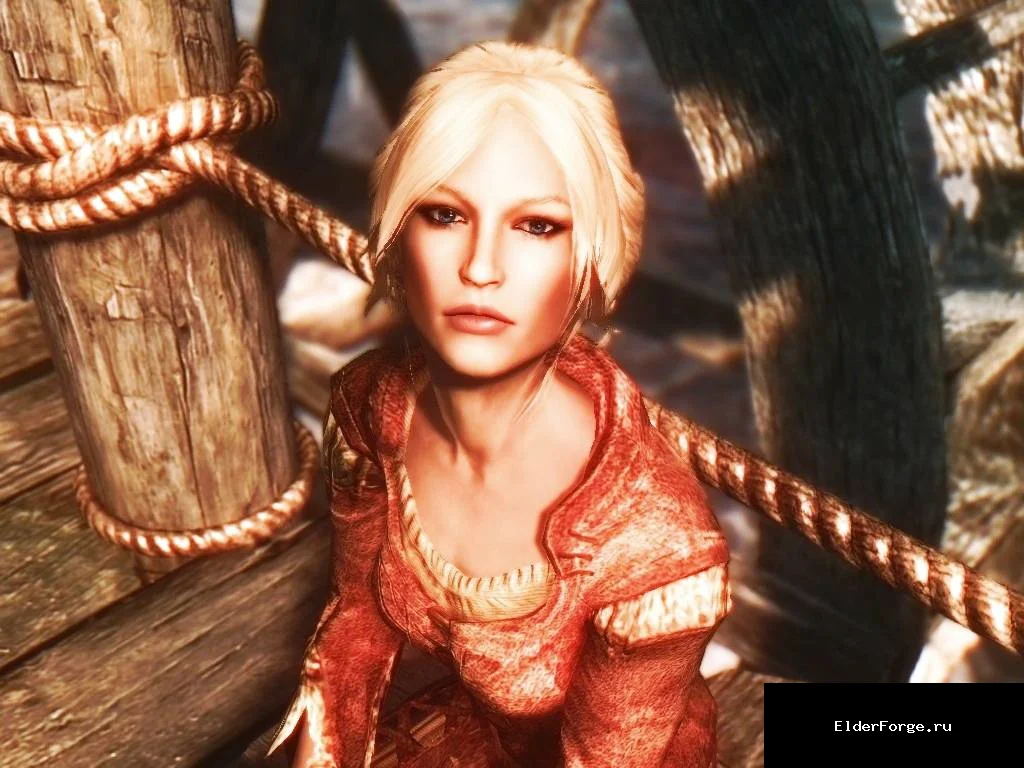 Обложка мода: Новая внешность для Эйри в Skyrim LE – улучшенный образ жены из Ангас