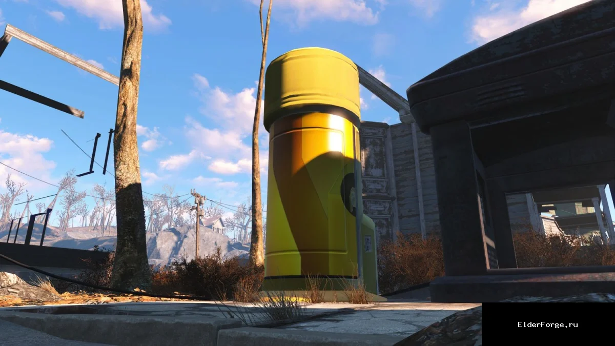Обложка мода: Новое оформление укрытий Пуловски в Fallout 4 – улучшенный визуальный стиль