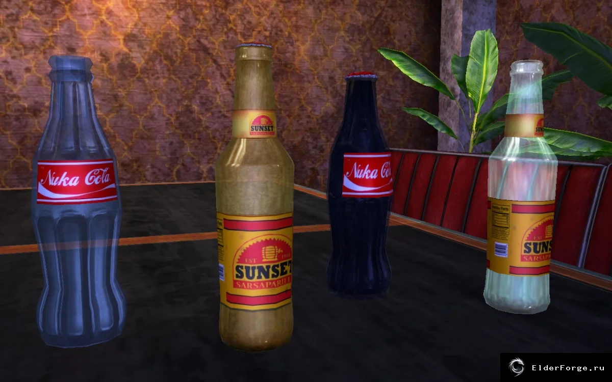 Обложка мода: Новые бутылки Nuka-Cola и Sunset Sarsaparilla для FNV