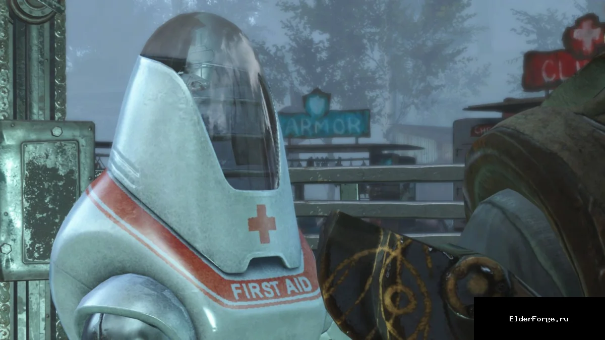 Обложка мода: Новые цветовые схемы для автоматронов в Fallout 4 – 10 уникальных раскрасок