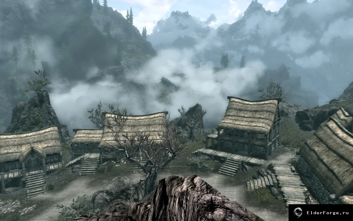 Обложка мода: Новые деревни и обновлённые поселения Skyrim LE — локации Arthmoor