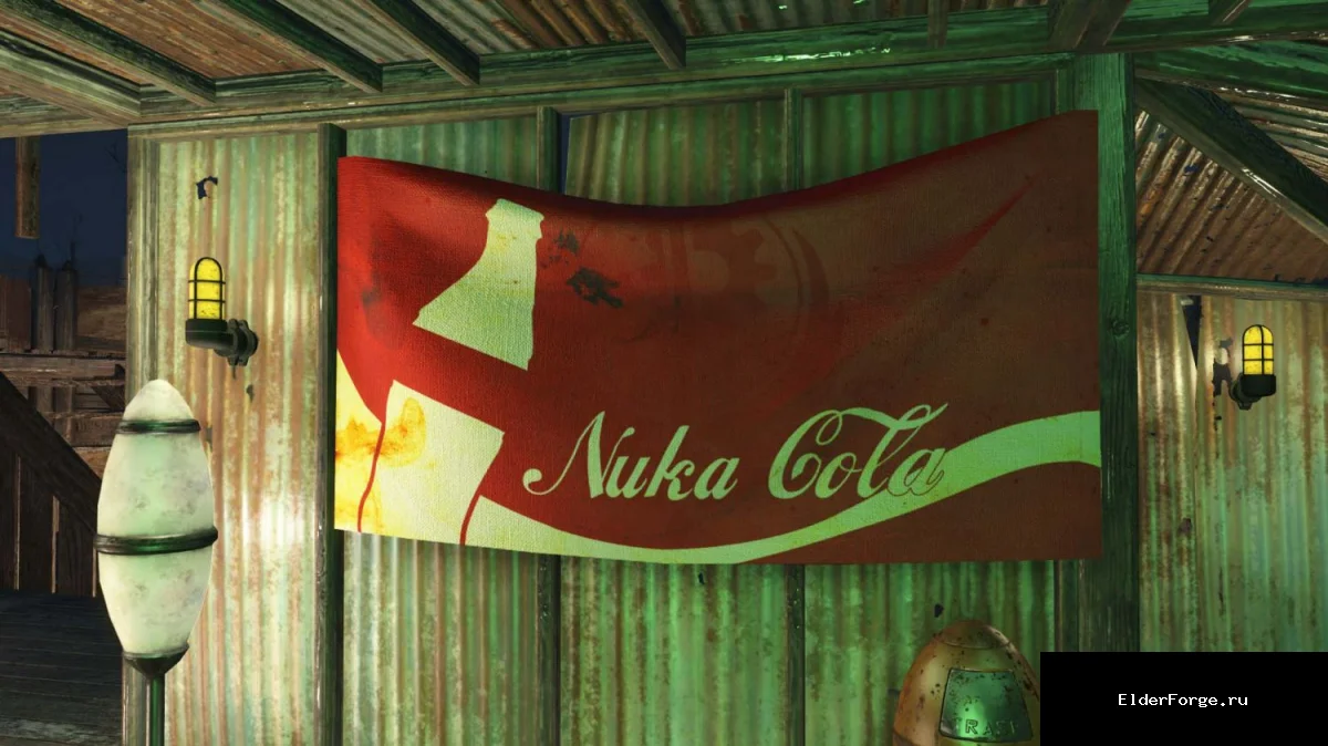 Обложка мода: Новые флаги для Fallout 4 – обновлённые текстуры