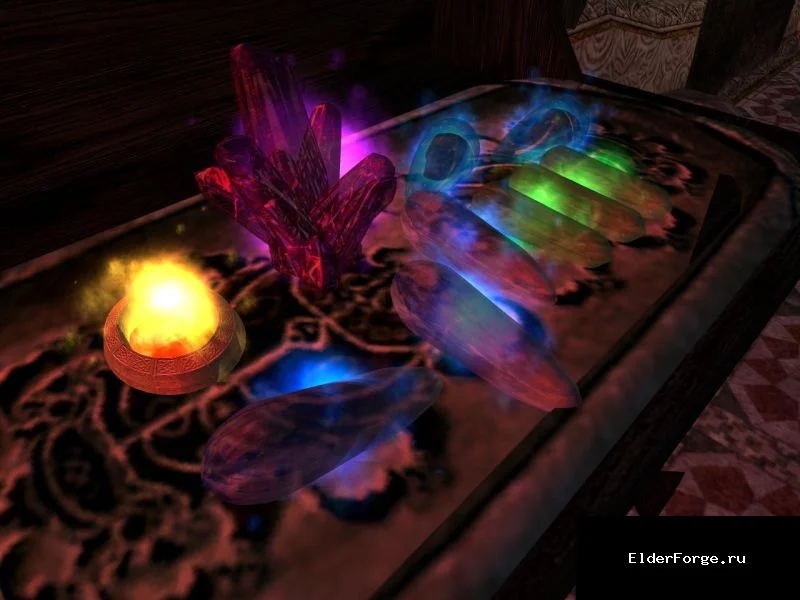 Обложка мода: Новые камни душ для Morrowind – улучшенные модели и магическое сияние