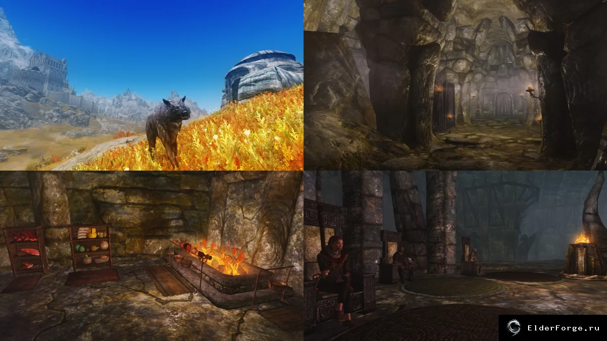 Обложка мода: Новые небольшие подземелья для Skyrim LE — PuratinaD