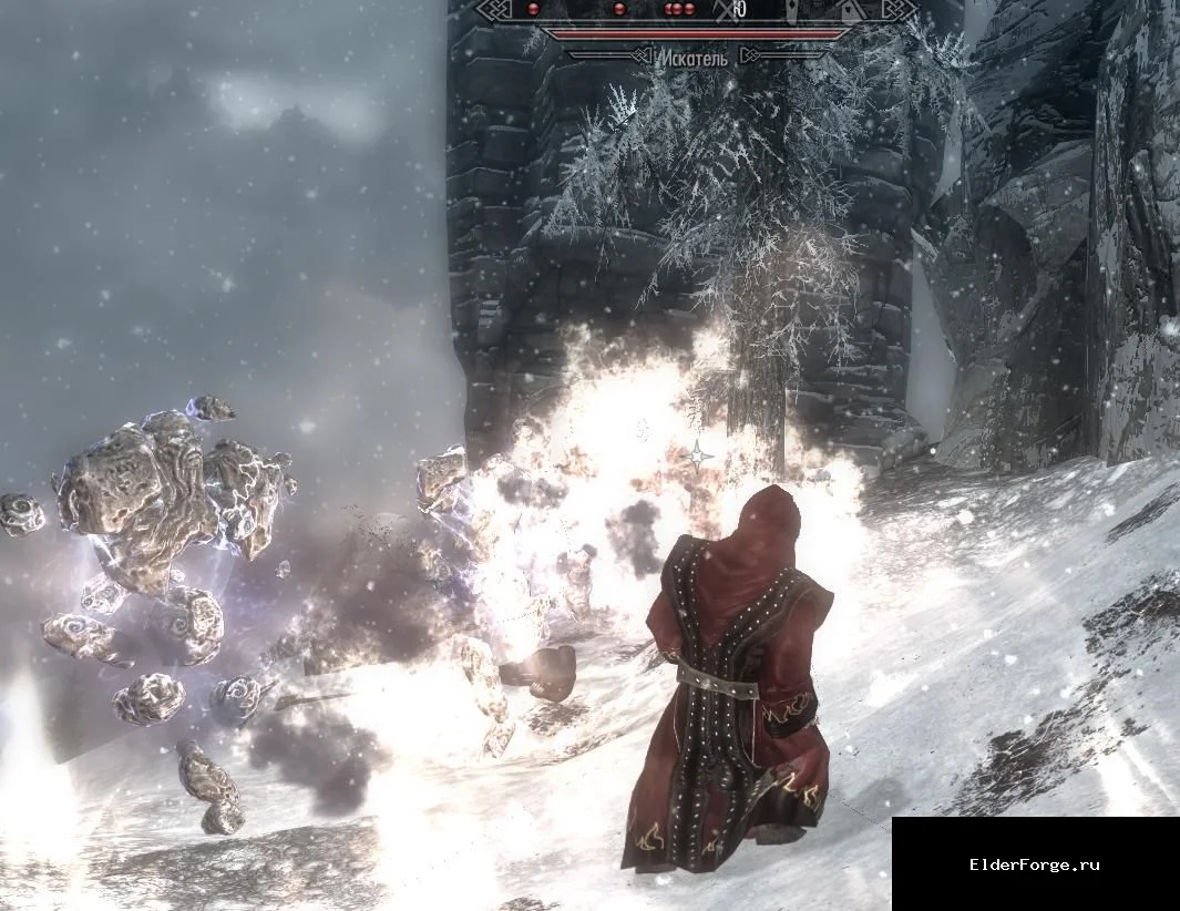 Обложка мода: Новые персонажи – Искатели в Skyrim LE: более 150 уникальных врагов