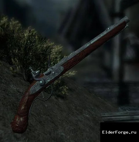Обложка мода: Новые пистолеты Путешественника для Skyrim Legendary Edition – стильный огнестрел