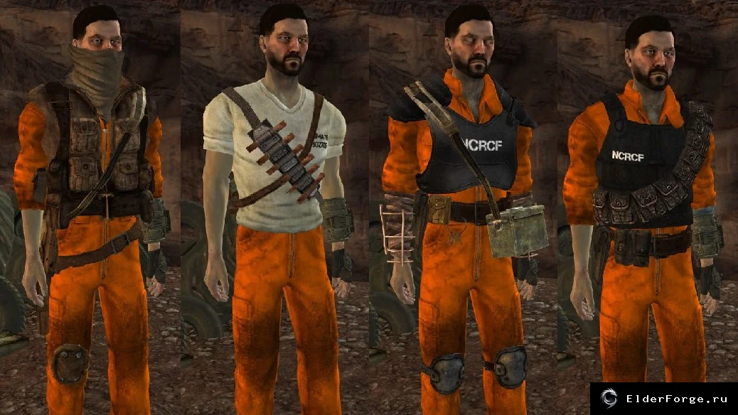 Обложка мода: Новые Подрывники / Powder Ganger Overhaul для FNV