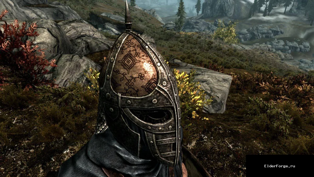 Обложка мода: Новые текстуры шлема Братьев бури для Skyrim Legendary Edition
