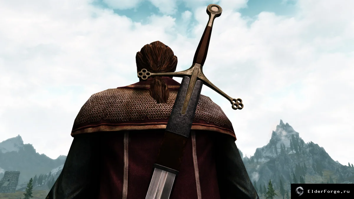 Обложка мода: 6 видов оружия у Бейранда в Солitude — Skyrim LE