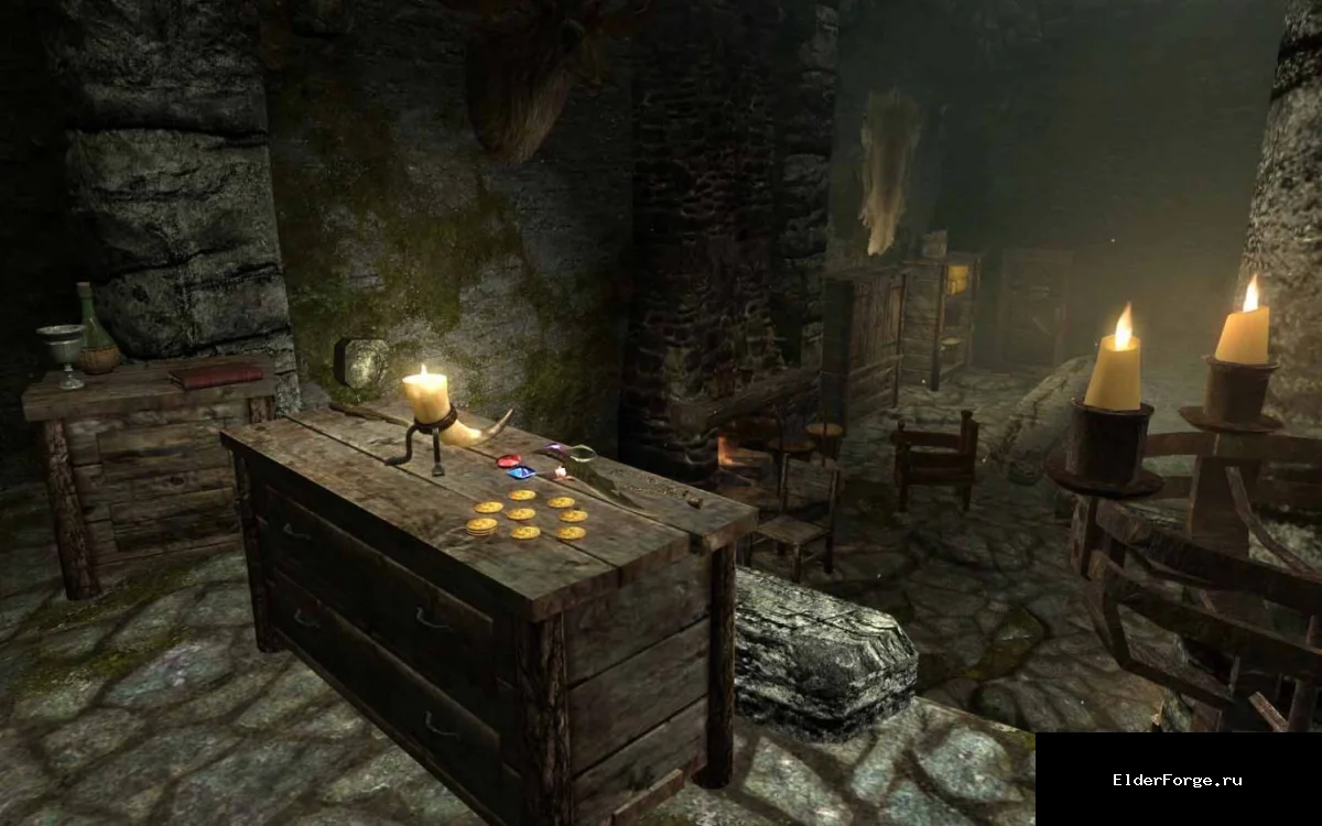 Обложка мода: Новый дом в форте Кастав для Skyrim LE – уютное жильё игрока