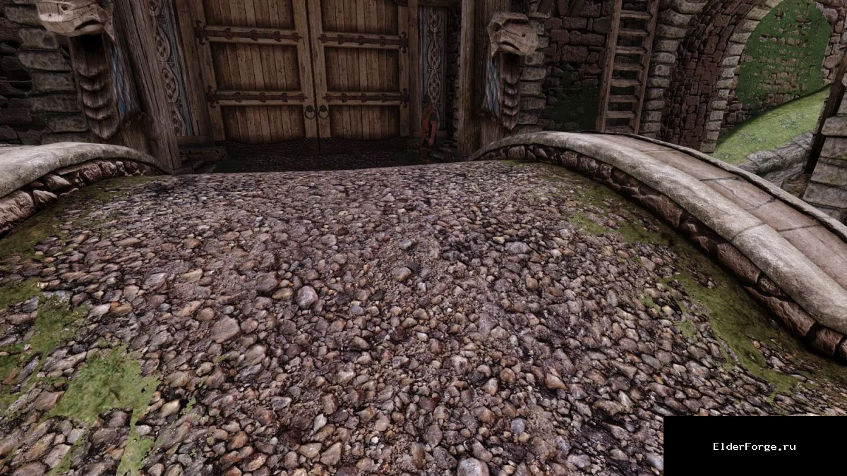 Обложка мода: Новый материал пола Вайтрана для Skyrim LE – детализированные 2K текстуры