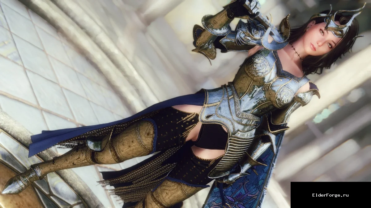Обложка мода: Новый набор брони Adamas для Skyrim Legendary Edition – стиль и мощь