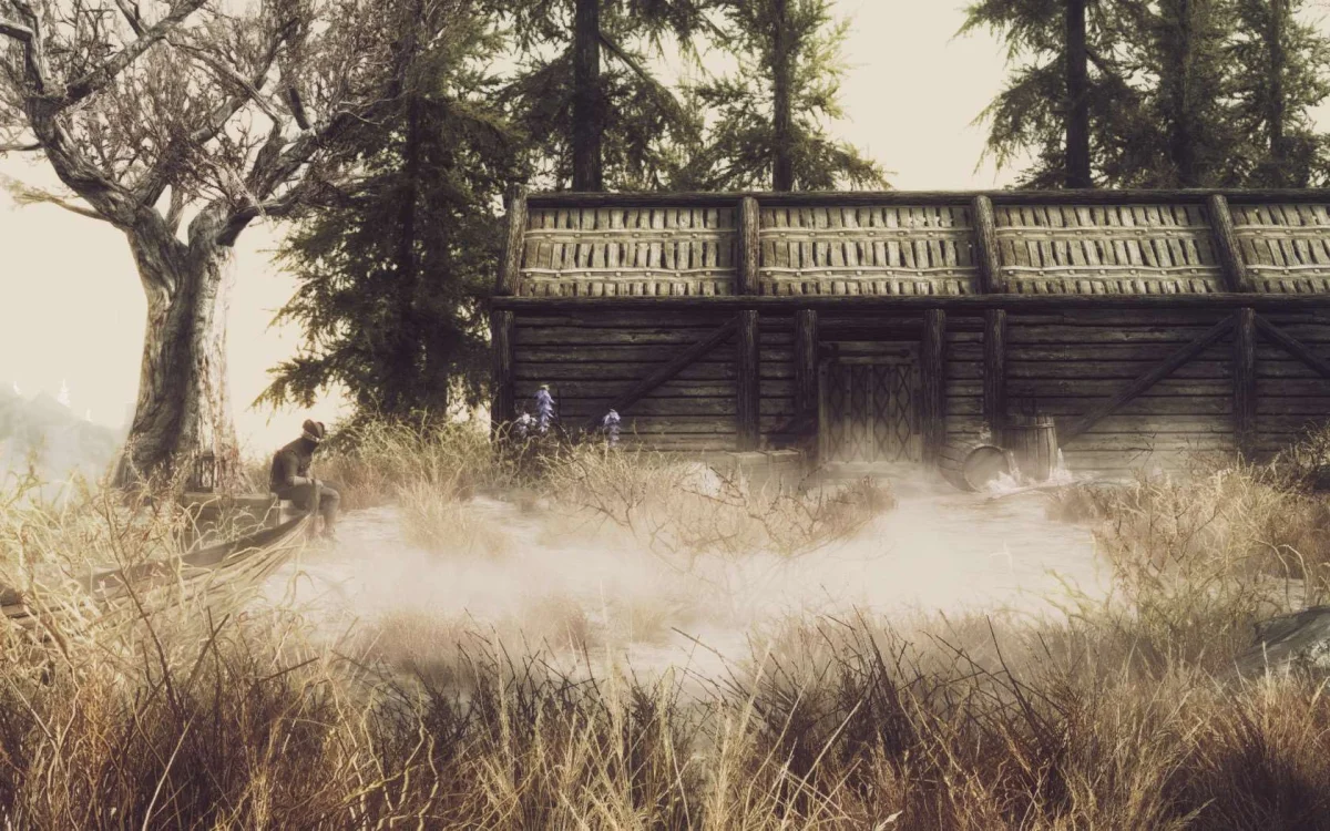 Обложка мода: Новый набор брони Йарням для Skyrim LE — комплект доспехов и оружия