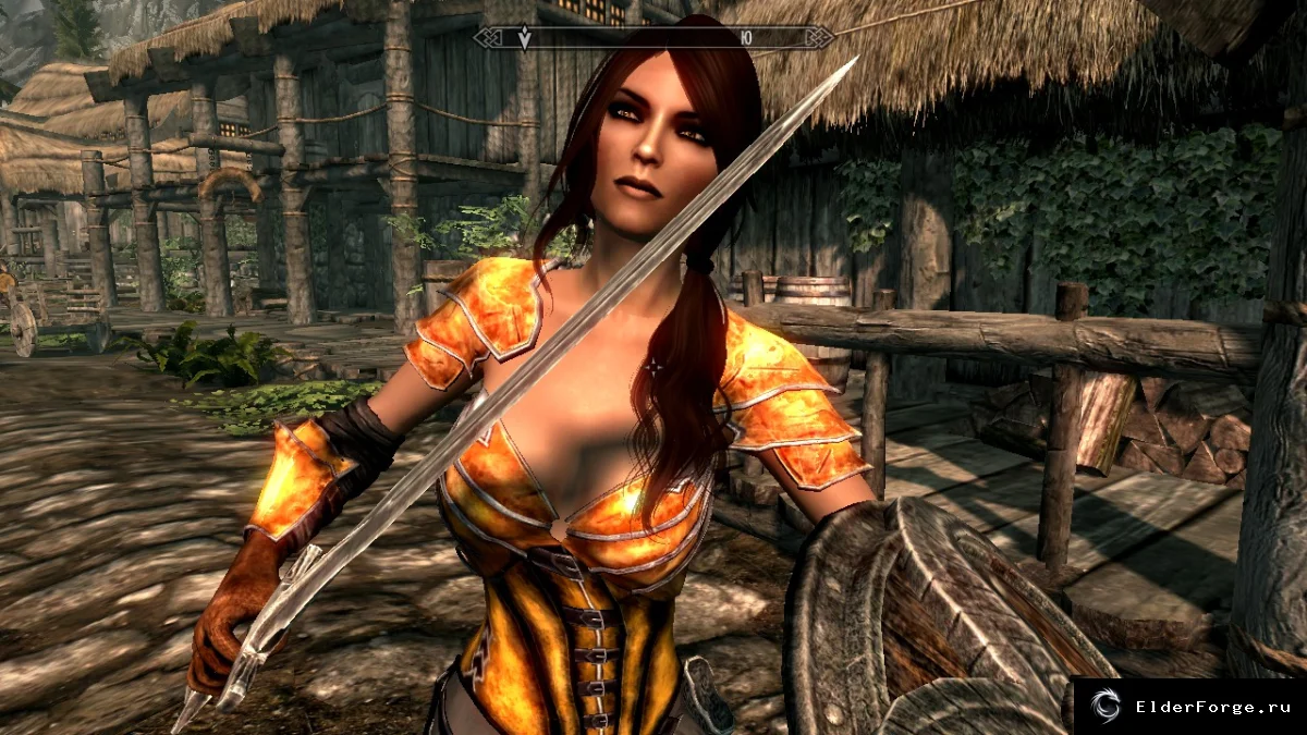 Обложка мода: Новый облик Лидии — реплейсер персонажа для Skyrim LE