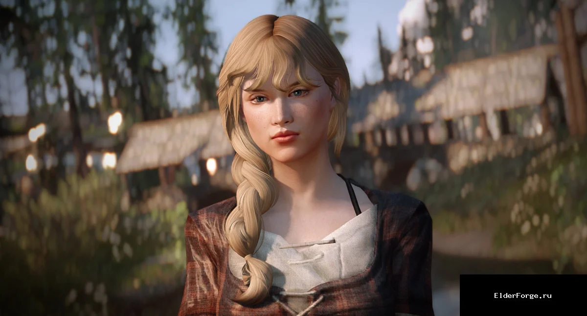 Обложка мода: Новый реплейсер женских NPC в Ривервуде для Skyrim LE – BB's Riverwood NPC