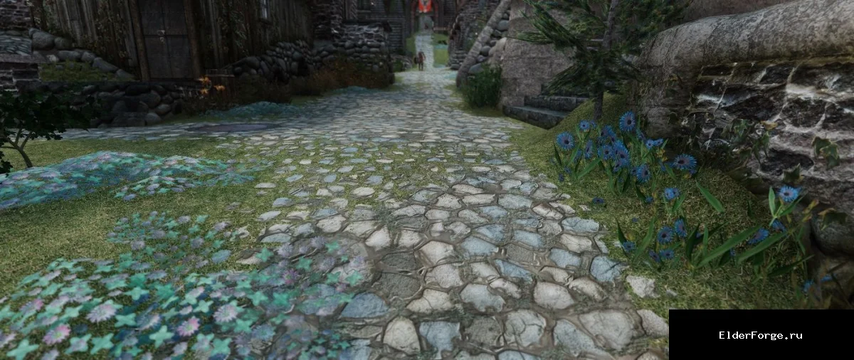 Обложка мода: Новый вид дорог Солитьюда для Skyrim LE – улучшенные 2K/4K текстуры