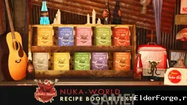 Обложка мода: Nuka-World Recipe Books: Ретекстуры для Fallout 4