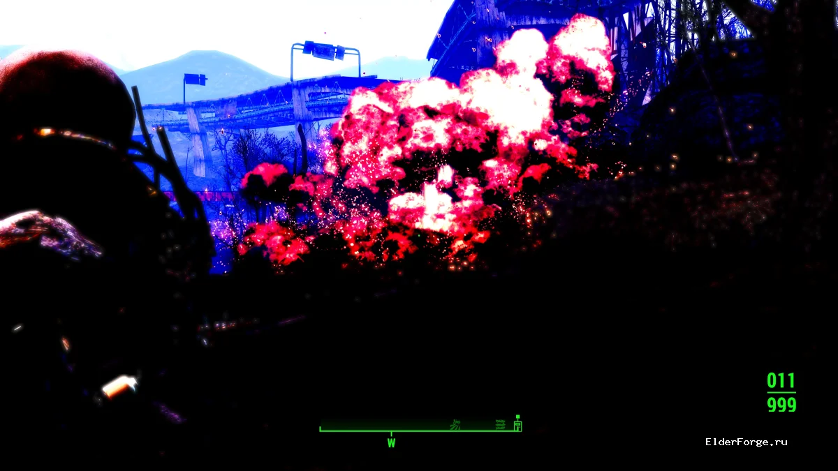 Обложка мода: Nuke Birds – взрывные птицы в Fallout 4