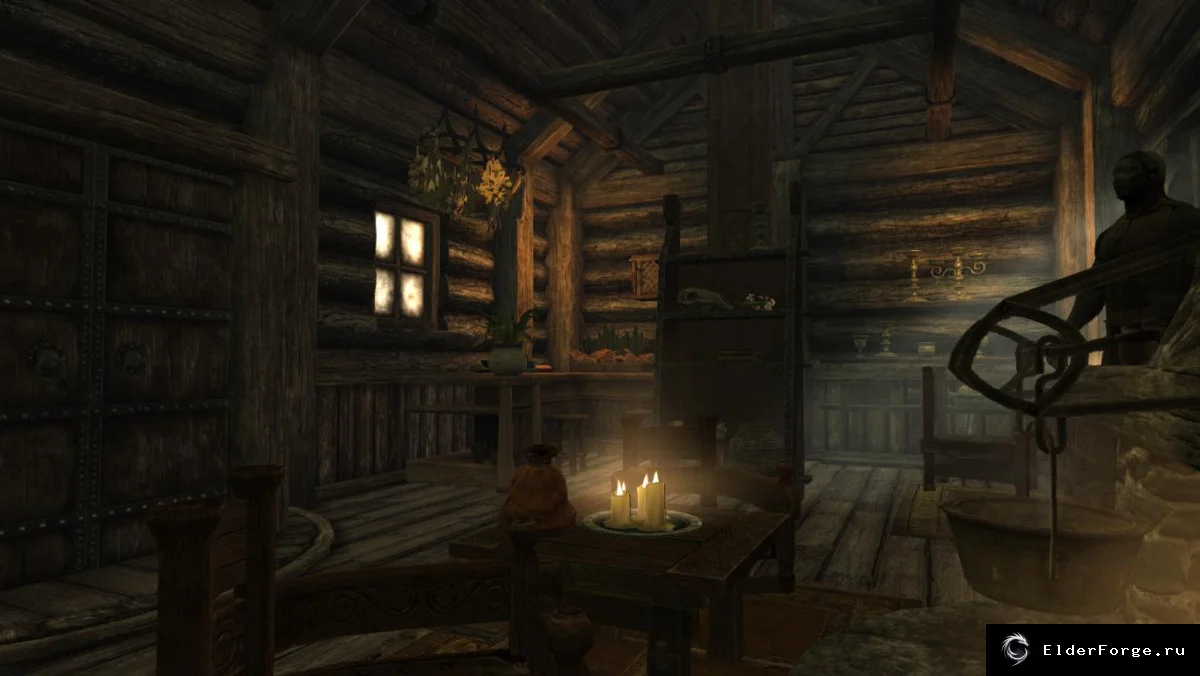 Обложка мода: Skyrim LE — Обитель Рэйтона: уютный островной дом